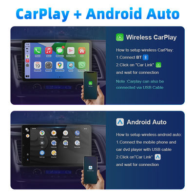 8 128GB 8 Core Car Screen Android Dsp Rds Sistema de navegação com ventilador de refrigeração e GPS de áudio do carro