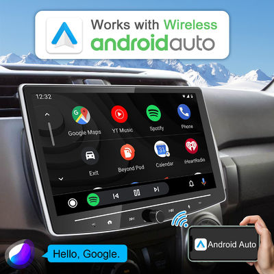 10 polegadas de tela sensível ao toque Android 12 Car MP5 Player com Wi-Fi e Allwinner A100 Solution