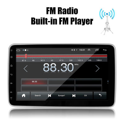 Universal 10,1 polegadas giratório Android Auto Radio Car Audio Bluetooth 1Din Multimédia DVD Player MP5 estéreo