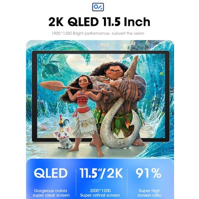 Rádio de carro universal Android13 Car Player com tela QELD de 11,5 polegadas e rádio TS10 de 8 núcleos