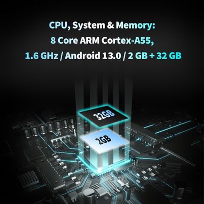 Rádio de carro universal Android13 Car Player com tela QELD de 11,5 polegadas e rádio TS10 de 8 núcleos