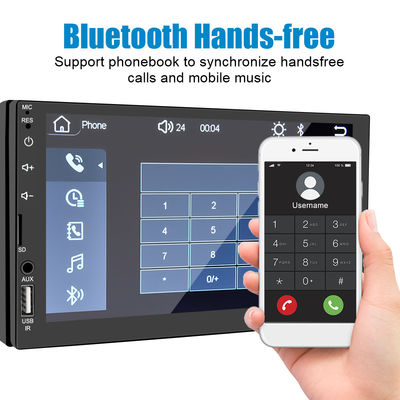 178*102mm Tamanho HD Touch Screen Car MP5 Player com Carplay Bluetooth e câmera traseira