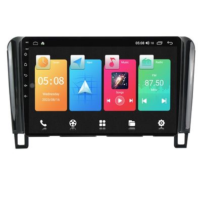 Conexão USB 10 polegadas Android Car Navigation Stereo para Nissan Note 2 E12 2012 2021
