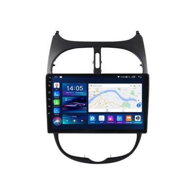 Reprodutor de DVD CarPlay sem fio para Peugeot 208/2008 2012-2018 Rádio multifunção de carro