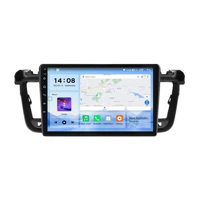 GPS integrado e unidade de cabeça Android Carplay de resolução 1280 * 720 para Peugeot 2008 2015