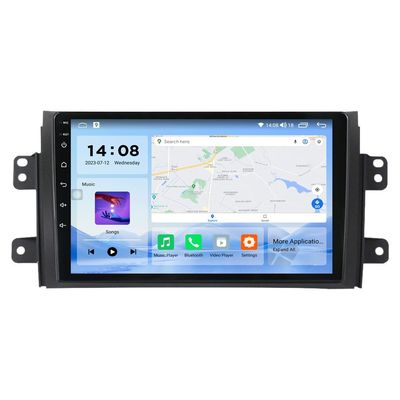 UI personalizada 8 Core 2 Din Android 12 Carplay Autoradio GPS Head Unit para Suzuki SX4 2006 2013
