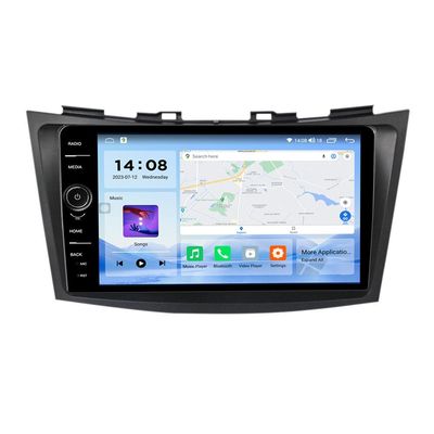 9" Android 12.0 Car Stereo Head Unit para Suzuki Swift 2011-2015 Sistema de Navegação GPS