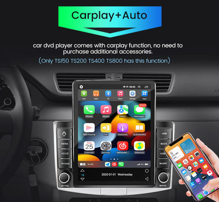 Tesla 9,7 polegadas Car Stereo Vertical Touch Screen 1 16G Sistema de Navegação GPS Android