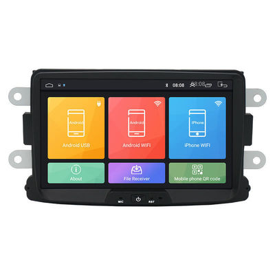 Reprodutor multimídia universal 2DIN de resolução 1280*800 para Dacia/Sandero/Duster/Renault