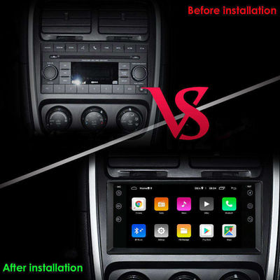 Stereo de carro Android de 7 polegadas para Jeep Cherokee Compass Commander Wrangler 300C Dodge Calibre Liberty 2009 2008 2010 2011